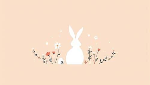 Modern Minimalist Bunny preview 2