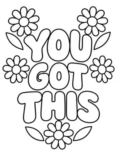 Affirmation Lettering preview 1