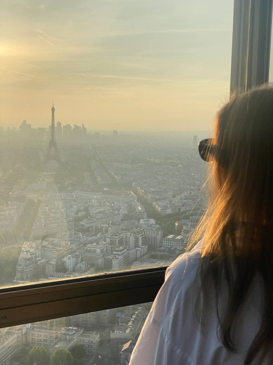 Original photo of Paris view