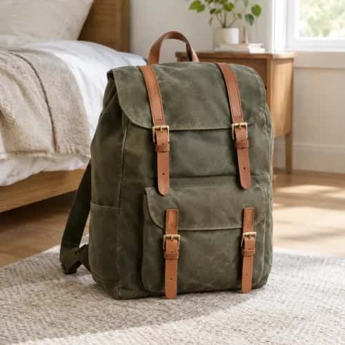 Canvas Backpack preview 3