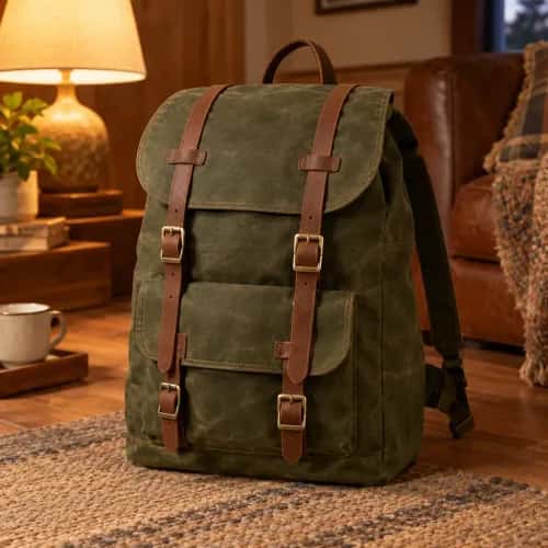 Canvas Backpack preview 8