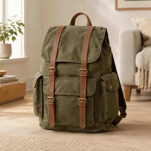 Canvas Backpack preview 7