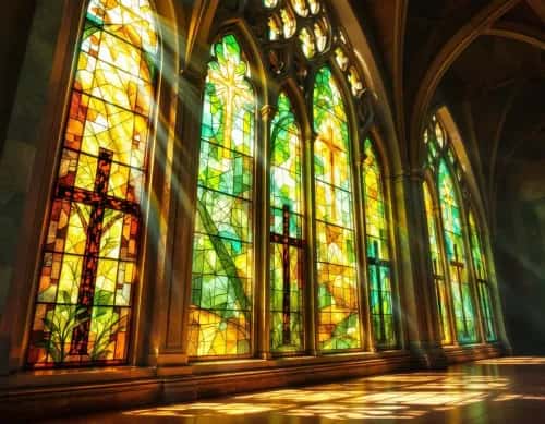 Religious Stained Glass preview 2