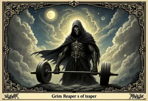 Fitness-themed tarot cards preview 4