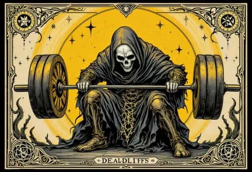 Fitness-themed tarot cards preview 7