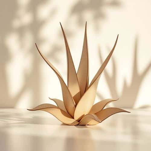 AI-Generated Wooden Succulents preview 7