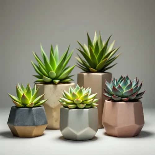 AI-Generated Succulents preview 8