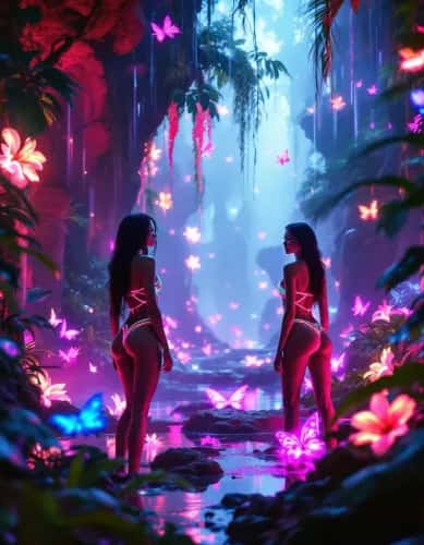 Neon Noir Cyberpunk preview 4