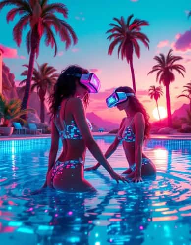 Neon Noir Cyberpunk preview 5