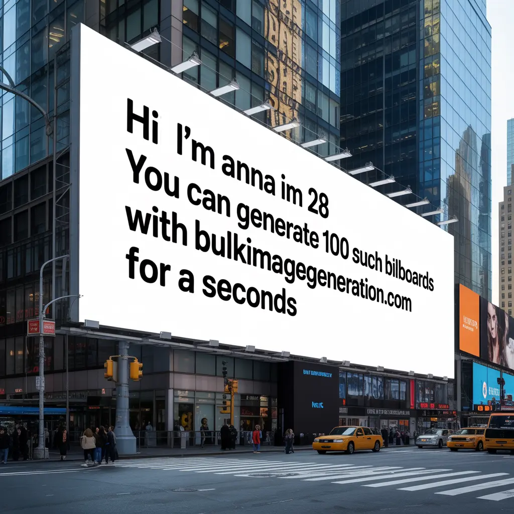 Bulk billboard example