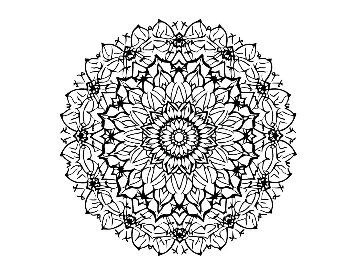 Coloring Pages For Kids and Adults preview 1